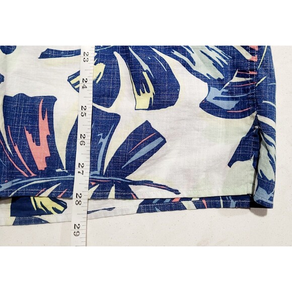 Tommy Hilfiger Custom Fit Hibiscus Button Up  Hawaiian Tropical Print XL NWOT - Picture 5 of 11